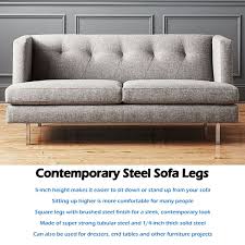 sofa couch feet square corner furniture