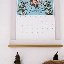 How To Make A Diy Calendar Holder