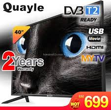 This tv will not be fixed until someone who knows what they are doing can re write the firmware or sound. Quayle Digital Tv 32 Inch 40 Inch Hd Led Tv Dvbt 2 Built In Mytv