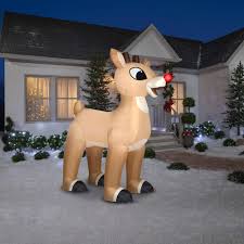 gemmy airn inflatable giant rudolph