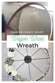 These many pictures of diy wagon wheel ceiling fan list may become your inspiration and build wagon wheel chandelier the wooden houses from diy wagon wheel ceiling fan best 25 wagon. How To Make A Wagon Wheel Wreath From An Embroidery Hoop
