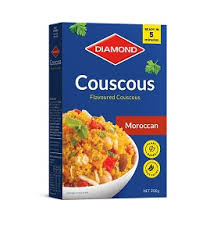 Add the next four ingredients, then add the couscous. Couscous Diamond Meals