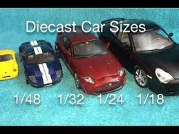 See full list on awesomediecast.com Die Cast Car Sizes 1 18 1 24 1 32 1 48 Youtube