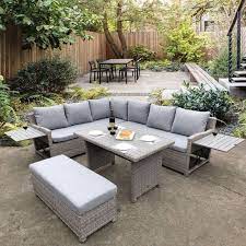 birmingham grey outdoor sofa corner