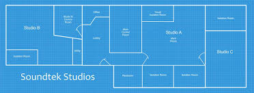 studio floor plan soundtek studios