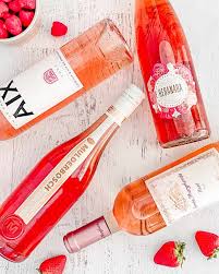 10 diffe types of rosé wine