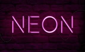 Realistic Neon Light Text Effect