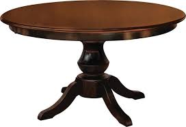 Queen Anne Single Pedestal Dining Table