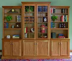 Bookcases Wood Bookcase Glass