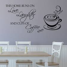 Coffee Kitchen Wall Sticker Decals