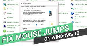 mouse pointer jumps to the text cursor