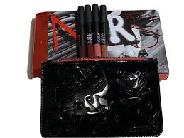nars manic black makeup bag and lip ebay