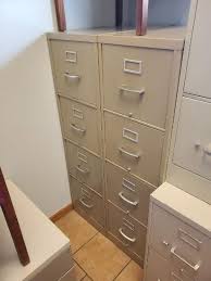 vertical file cabinet non locking tan