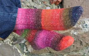 so simple silk garden socks knitting