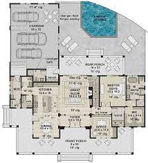 Misty Falls House Plan Ranch House