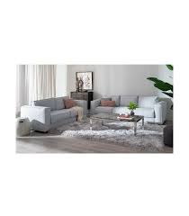 sofa 3 squares gray 260 x 105 x 84 cm