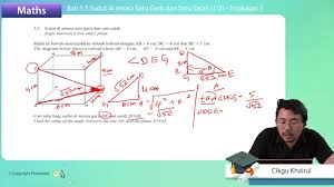 Bab 8 matematik tingkatan 1: F3 Mat 05 08 Sudut Di Antara Satu Garis Dan Satu Satah Bhg 1 My E Tuition