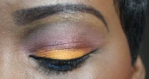 sleek makeup sunset palette look the