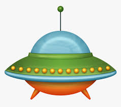 3d close up rendering of a curious cartoon alien peeking around a blank sign isolated on a white background. Transparent Ufo Clipart Alien Spaceship Cartoon Png Png Download Kindpng