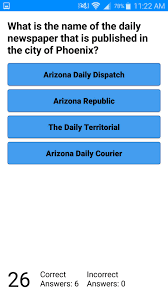 Read on for some hilarious trivia questions that will make your brain and your funny bone work overtime. Arizona Trivia For Android Apk Download
