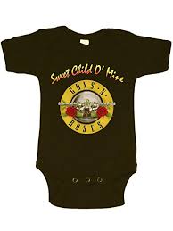Guns N Roses Sweet Child O Mine Baby Bodysuit