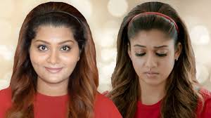 nayanthara hairstyle tutorial tamil