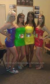 Last-Minute Sexy Teletubbies Girls Group Costume