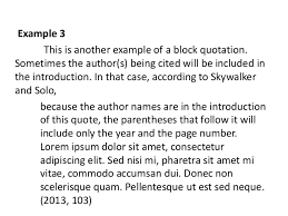 Answer quotations of 40 or more words included in a paper are presented in block format. How To S Wiki 88 How To Block Quote In Apa