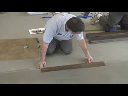 how to install commercial lvt you