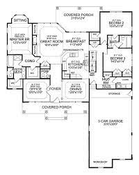 Craftsman Style House Plan 4 Beds 3 5