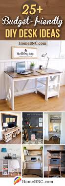 This l shaped desk invention is inexpensive easy to set up and diy l shaped computer desk plans free 50 shaped computer desk how to pull amp programme for your custom oak. 25 Best Diy Desk Ideas And Designs For 2021