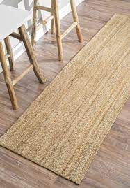 for home white natural jute rugs runner