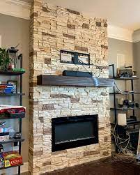 Angie S Corner Fireplace Design With