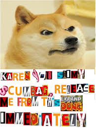 The best memes from instagram, facebook, vine, and twitter about dogecoin. Karen Doge Meme Funny Expanddong
