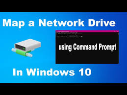 map network drive using command prompt