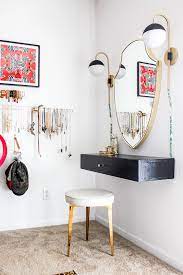 Wall Mounted Diy Makeup Vanity Table