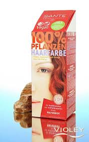 A complete all natural hair color and conditioning program. Sante Herbal Hair Color Natural Red 100 G Natural Cosmetics Shop Violey