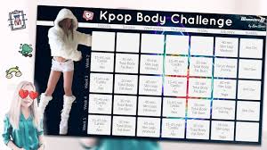 kpop body challenge get a kpop idol