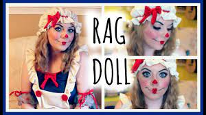 rag doll makeup tutorial costume