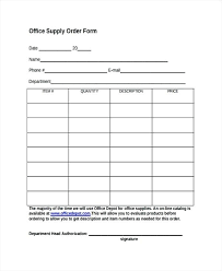 Supply Request Form Template Storywave Co