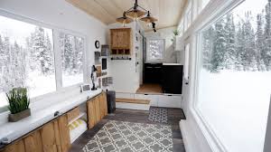 open concept modern tiny house with