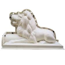 Concrete Animal Lion Statue Molds For