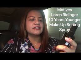 years younger makeup setting spray