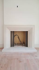 Contemporary Cast Stone Mantel By
