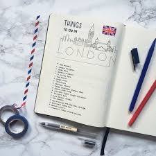 London To Do List These Travel Journals Wont Fail To