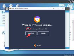 Once uninstallation is complete, click ok, sure to complete the uninstallation . How To Uninstall Avast Secure Browser From Windows