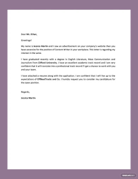 cover letter template 21 word pdf