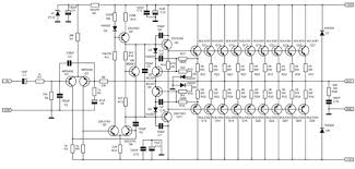 This is the schematic design of 400 watt 70 volt amplifier capable to deliver about 400w rms power output in single channel. 1000 Watt Amplifier Apex 2sc5200 2sa1943 Electronic Circuit
