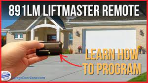 891lm liftmaster 891rgd raynor remote