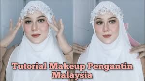 tutorial makeup pengantin msia